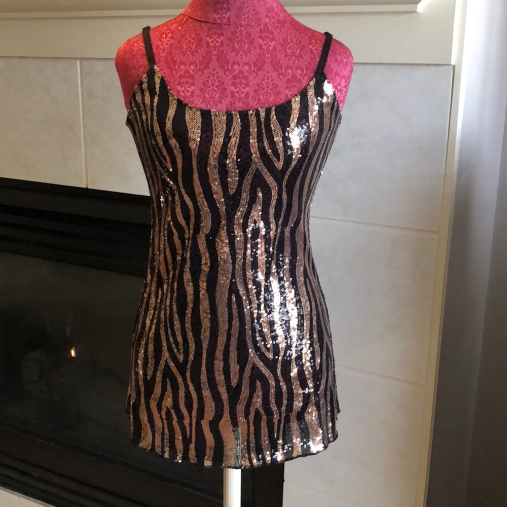 FREE PEOPLE SEQUIN TANK